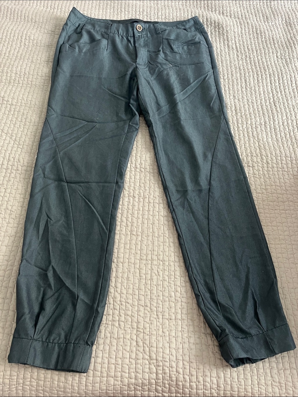 Joe’s Jeans Charcoal gray Straight-Leg Pants